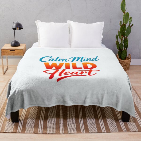 Item preview, Calm Mind Wild Heart designed and sold by musthavewords.