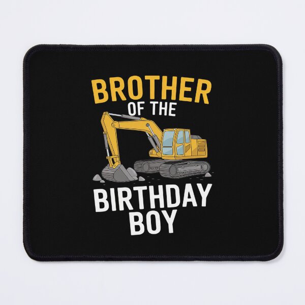 Item preview, Brother Of The Birthday Boy Kid Construction Matching Family designed and sold by PowAcademy.