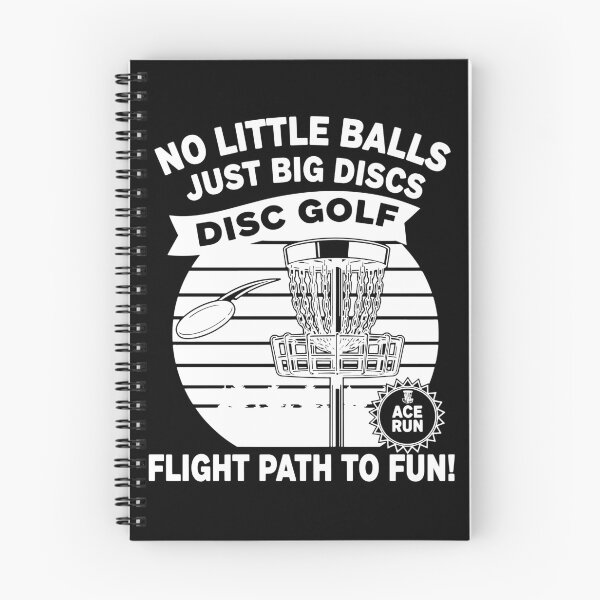 Item preview, No Little Balls Just Big Discs Disc Golf Flight designed and sold by LuminOrb.