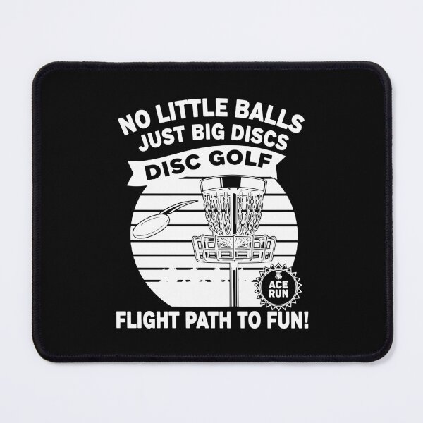 Item preview, No Little Balls Just Big Discs Disc Golf Flight designed and sold by LuminOrb.