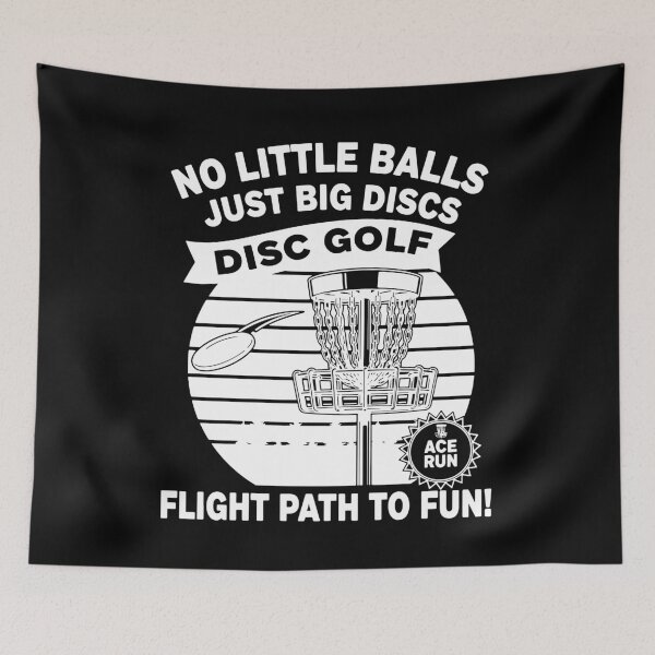 Item preview, No Little Balls Just Big Discs Disc Golf Flight designed and sold by LuminOrb.
