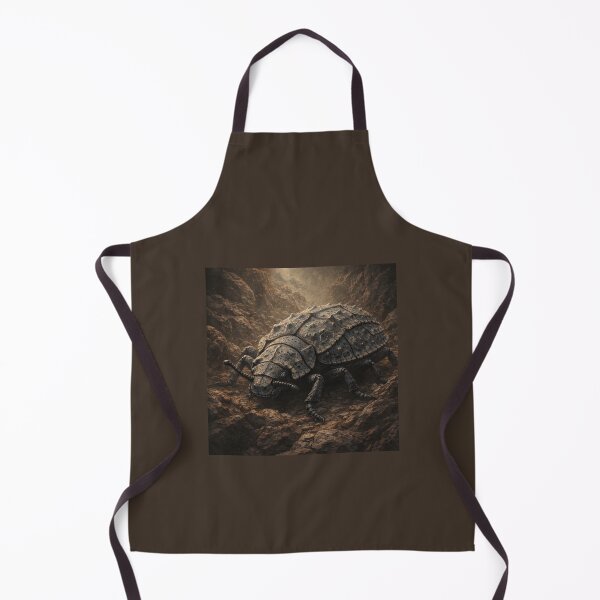 Item preview, Armoured Earth Beetle – Geometric Insect Fantasy Art designed and sold by GeoWild Designs.
