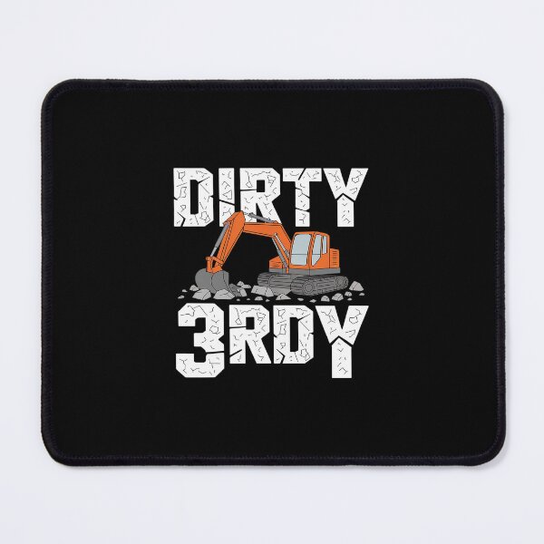 Item preview, Construction 3rd Birthday Boy Dirty 3rd-Y Excavator designed and sold by MarkLeedsArt.