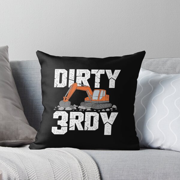 Item preview, Construction 3rd Birthday Boy Dirty 3rd-Y Excavator  designed and sold by MarkLeedsArt.