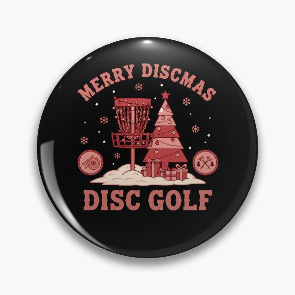 Item preview, Merry Discm as Disc Golf Funny Disc Golfer Flying designed and sold by LuminOrb.