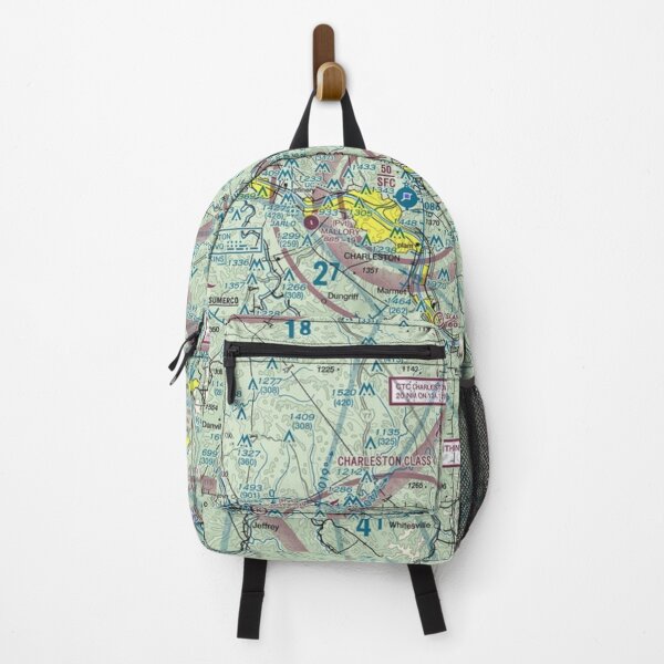 Item preview, KCRW VFR MAP West Virginia International Yeager Airport designed and sold by PilotandPlane.