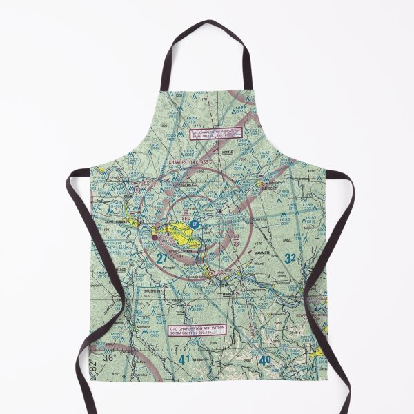 Item preview, KCRW VFR MAP West Virginia International Yeager Airport designed and sold by PilotandPlane.
