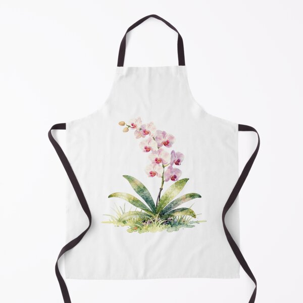 Item preview, Pink and white Orchid watercolor designed and sold by WildArtIT.