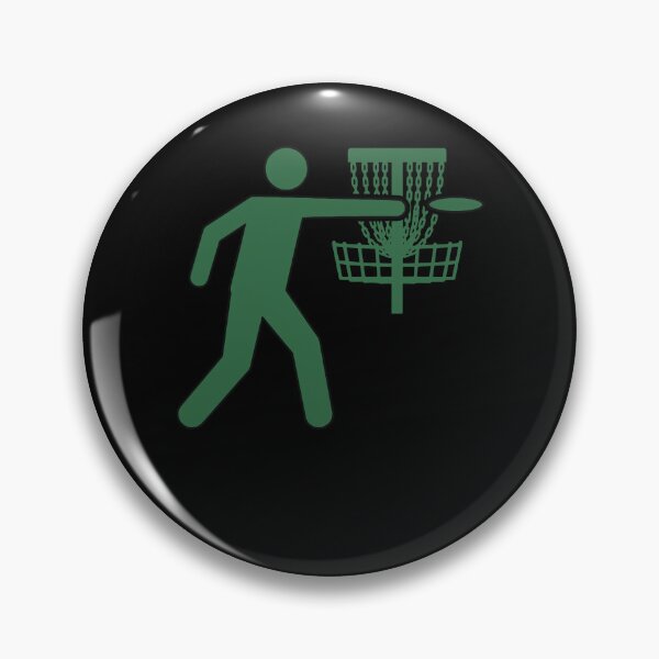 Item preview, Disc Golf Disc Golfer Flying Disc Basket Frisbee designed and sold by LuminOrb.
