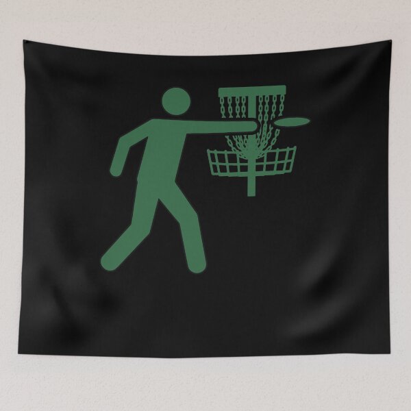 Item preview, Disc Golf Disc Golfer Flying Disc Basket Frisbee designed and sold by LuminOrb.