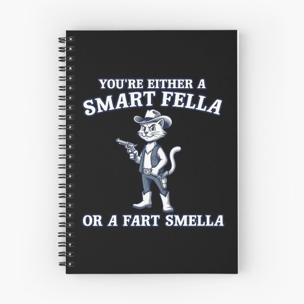 Item preview, Are You A Smart Fella Or Fart Smella,cat? designed and sold by w66aboo.