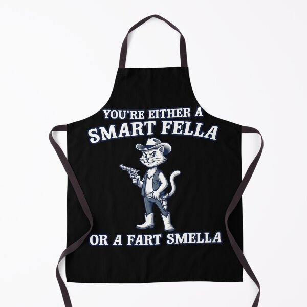 Item preview, Are You A Smart Fella Or Fart Smella,cat? designed and sold by w66aboo.