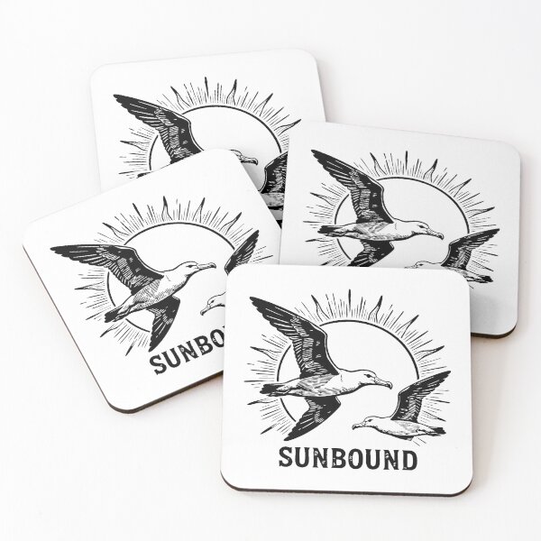 Item preview, Sunbound Albatross – Vintage Ocean Bird Wanderlust Graphic designed and sold by Hen-C-Art.