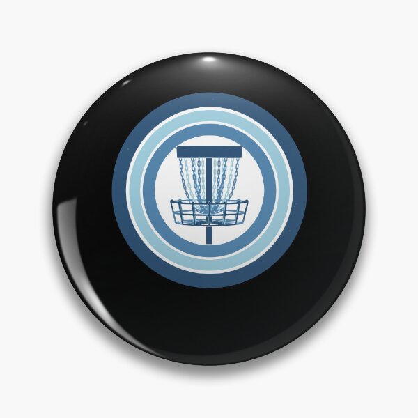 Item preview, Disc Golf Basket Flying Disc Frisbee Golf Scene designed and sold by LuminOrb.