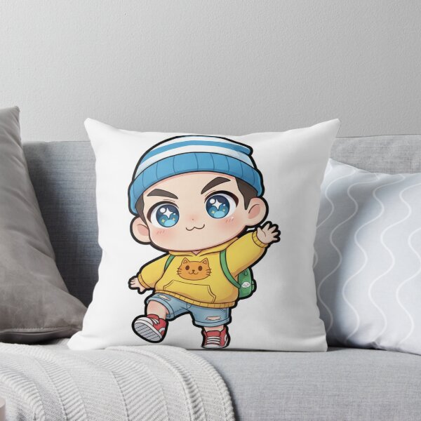 Artikelvorschau, Niedlicher Chibi-Anime-Junge-Kawaii-Aufkleber entworfen und verkauft von TaufiDaArtworks.
