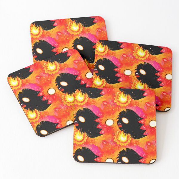 Item preview, Blazing Fire Spirit Face Pattern designed and sold by bubblegoth.