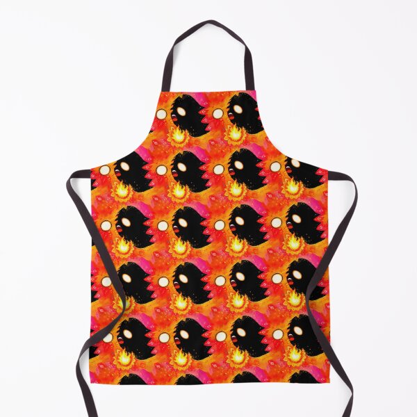 Item preview, Blazing Fire Spirit Face Pattern designed and sold by bubblegoth.