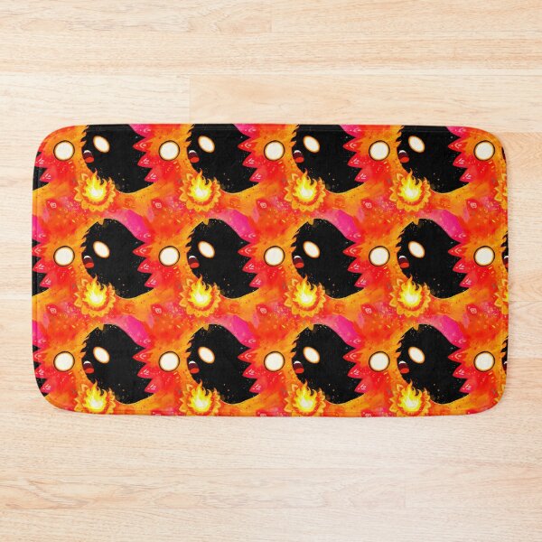 Item preview, Blazing Fire Spirit Face Pattern designed and sold by bubblegoth.