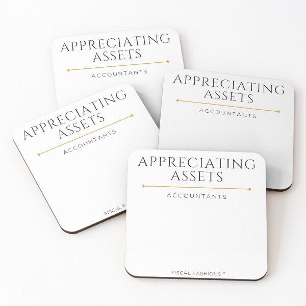 Item preview, Appreciating Asset Minimalist Finance Accountant CPA Present designed and sold by FiscalFashions.