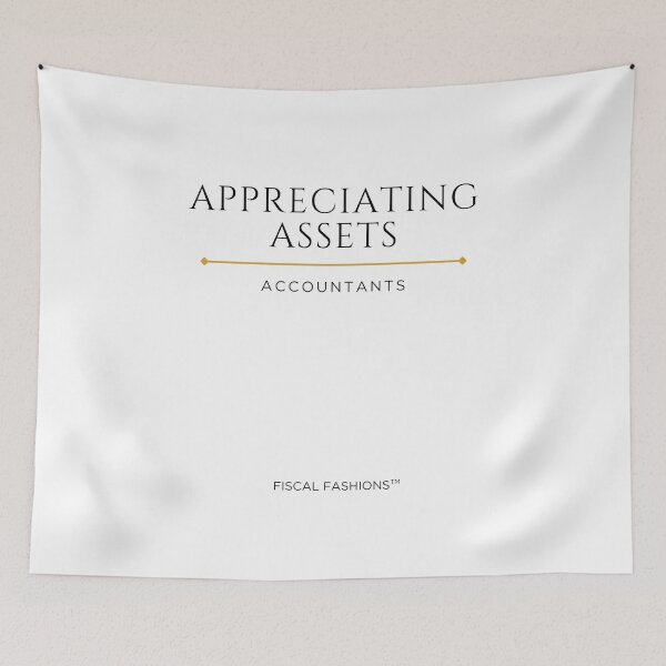 Item preview, Appreciating Asset Minimalist Finance Accountant CPA Present designed and sold by FiscalFashions.
