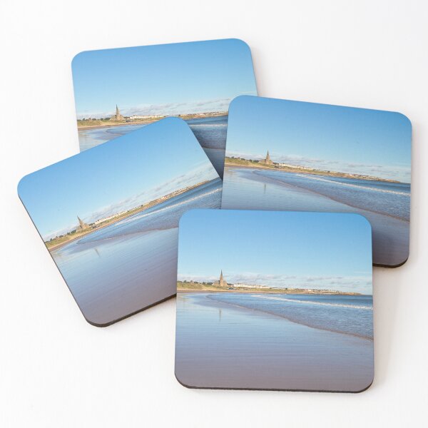Item preview, Tynemouth Longsands Blue Sky Reflection designed and sold by Violaman.