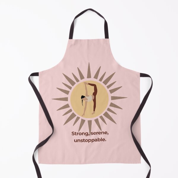 Item preview, Strong, Serene, Unstoppable – Yoga Sunburst Pose designed and sold by colourquest.