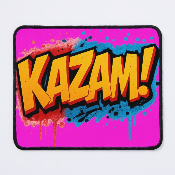 Item preview, KAZAM! - Comic Book Graffiti Art designed and sold by royalswin.