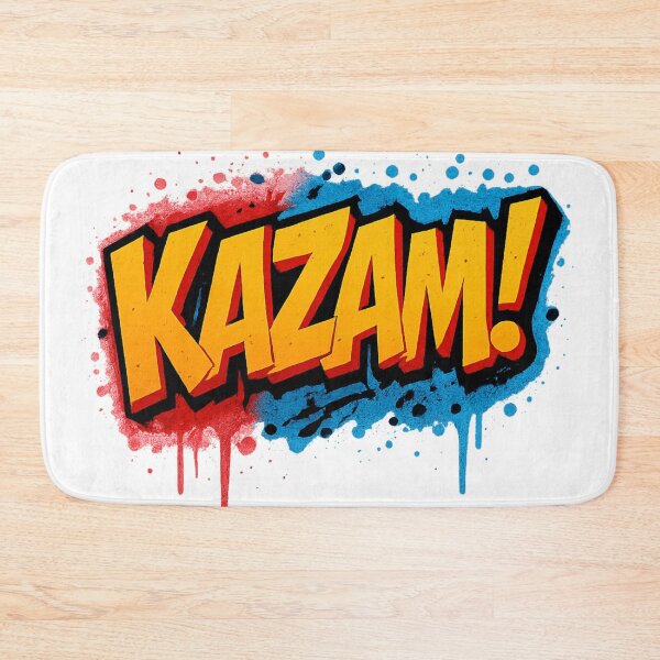 Item preview, KAZAM! - Comic Book Graffiti Art designed and sold by royalswin.
