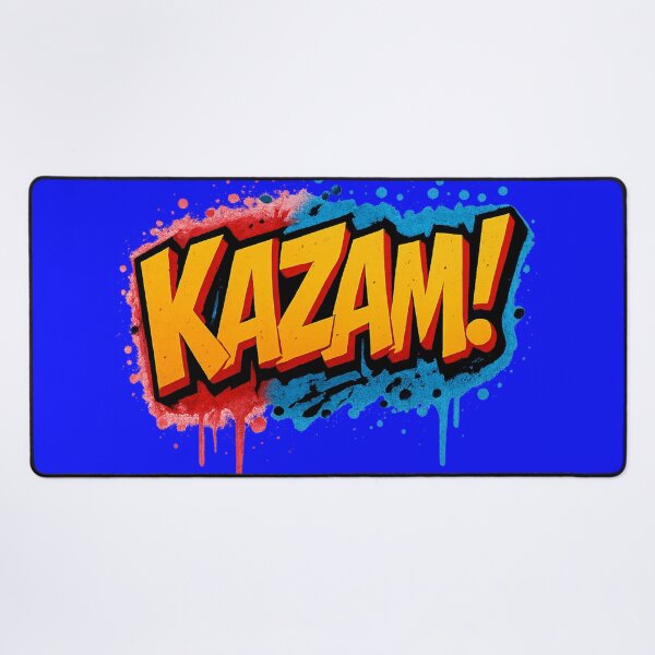 Item preview, KAZAM! - Comic Book Graffiti Art designed and sold by royalswin.