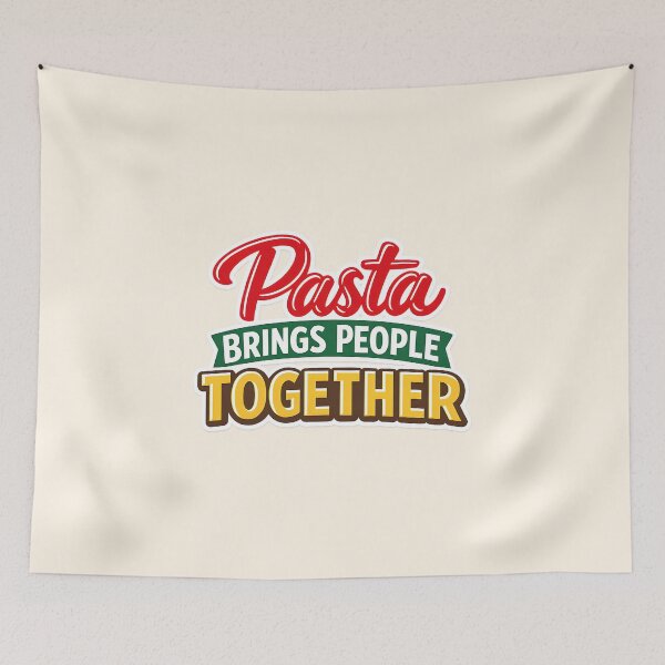 Item preview, Pasta Brings People Together designed and sold by musthavewords.