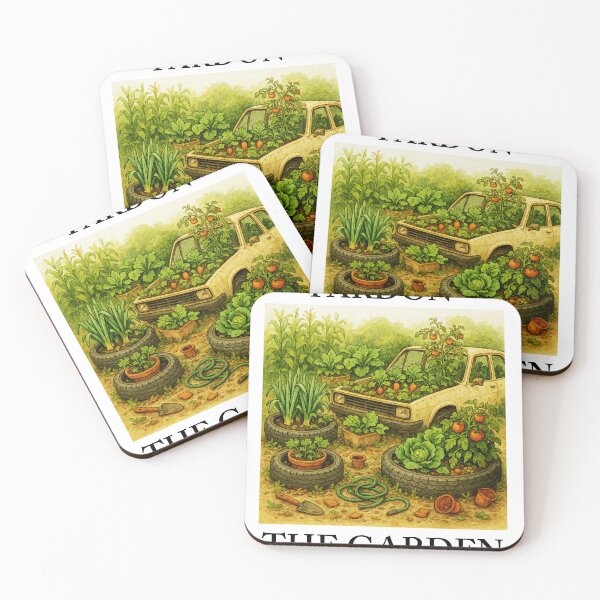 Item preview, Pardon The Garden Junkyard  designed and sold by MyLakeLife.
