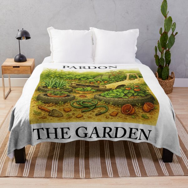 Item preview, Pardon The Garden Junkyard  designed and sold by MyLakeLife.