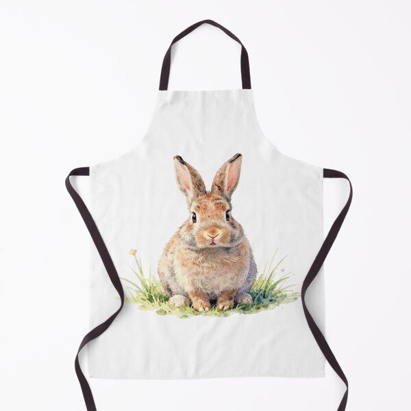 Item preview, Little rubbit (Bunny) watercolor designed and sold by WildArtIT.
