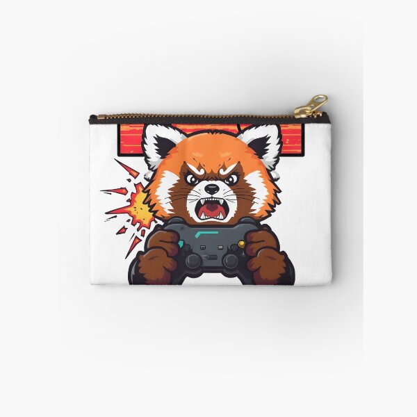 Item preview, Lag Made Me Do It - Funny Red Panda Gamer Rage Quit designed and sold by The Grumpy Pet Club.