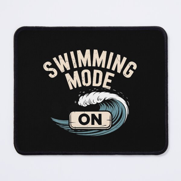 Item preview, Swimming Mode On Funny Swimmer Diver Coach designed and sold by VerseFarm.