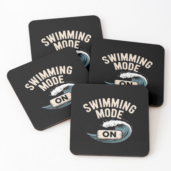 Item preview, Swimming Mode On Funny Swimmer Diver Coach designed and sold by VerseFarm.