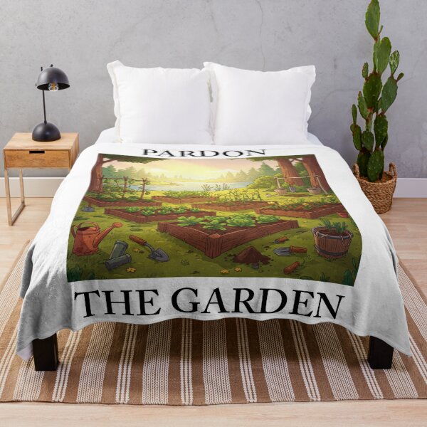 Item preview, Pardon The Garden Lake designed and sold by MyLakeLife.