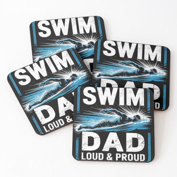 Item preview, Swimming Swimmer Swim Dad  designed and sold by KotexTemu.