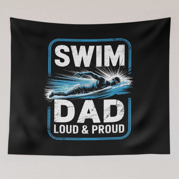 Item preview, Swimming Swimmer Swim Dad  designed and sold by KotexTemu.