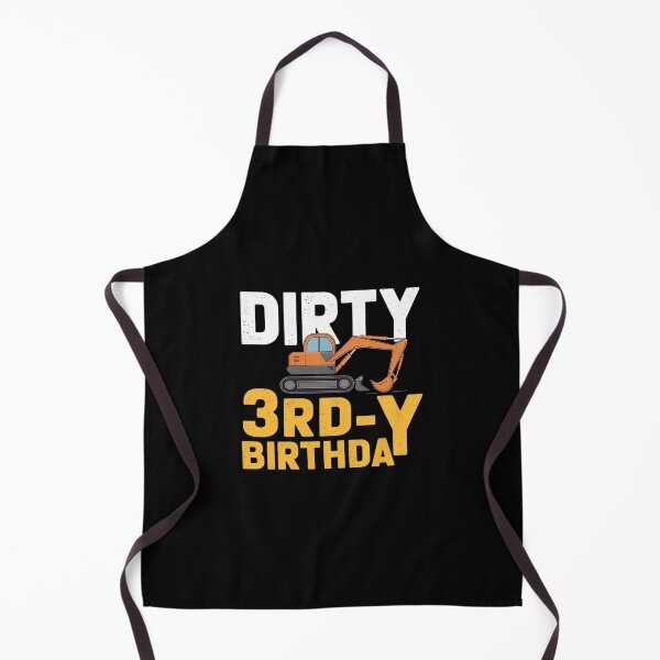 Item preview, Construction Excavator 3rd Birthday Boy Dirty 3rd-Y  designed and sold by MythWoot.