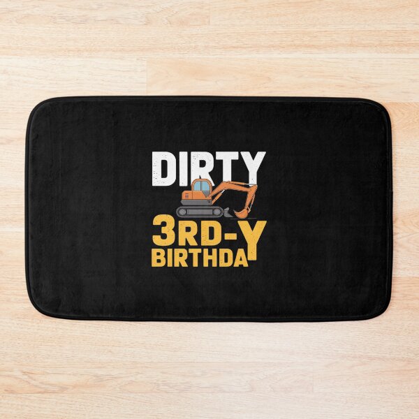 Item preview, Construction Excavator 3rd Birthday Boy Dirty 3rd-Y  designed and sold by MythWoot.