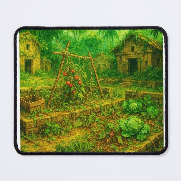 Item preview, Pardon The Garden Abandoned Village designed and sold by MyLakeLife.