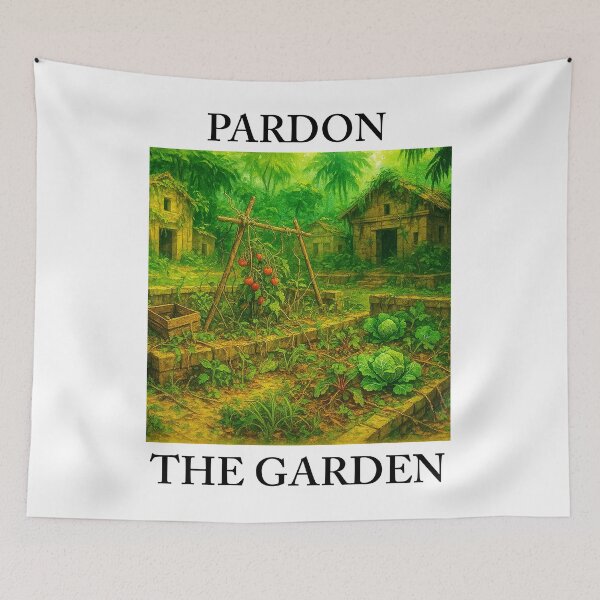 Item preview, Pardon The Garden Abandoned Village designed and sold by MyLakeLife.
