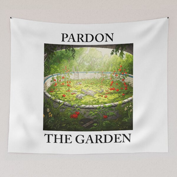 Item preview, Pardon The Garden Pool designed and sold by MyLakeLife.