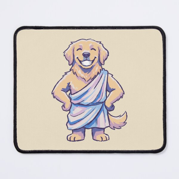 Item preview, Greek God Dog Golden Retriever In Toga, Funny Ancient Mythology Pet designed and sold by Magnificent Lizard.