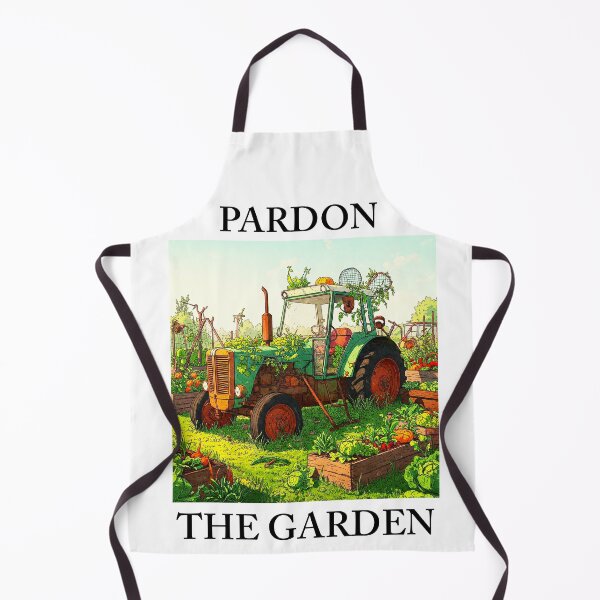 Item preview, Pardon The Garden Tractor designed and sold by MyLakeLife.