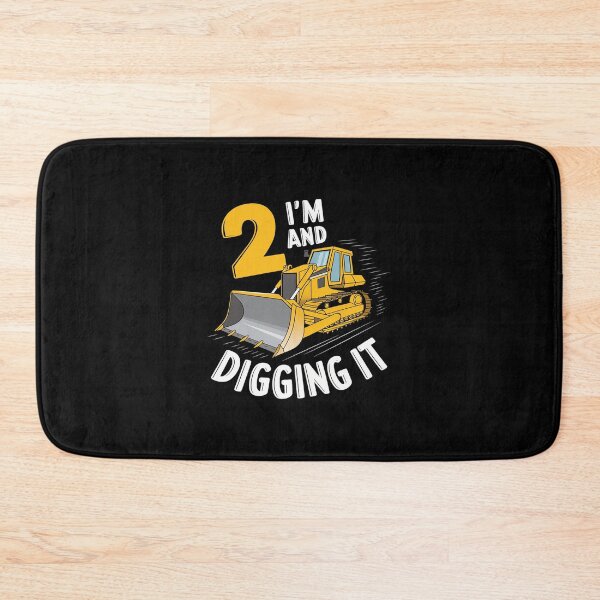 Item preview, Construction Truck 2th Birthday 2 Years Old Digger Builder  designed and sold by MythWoot.