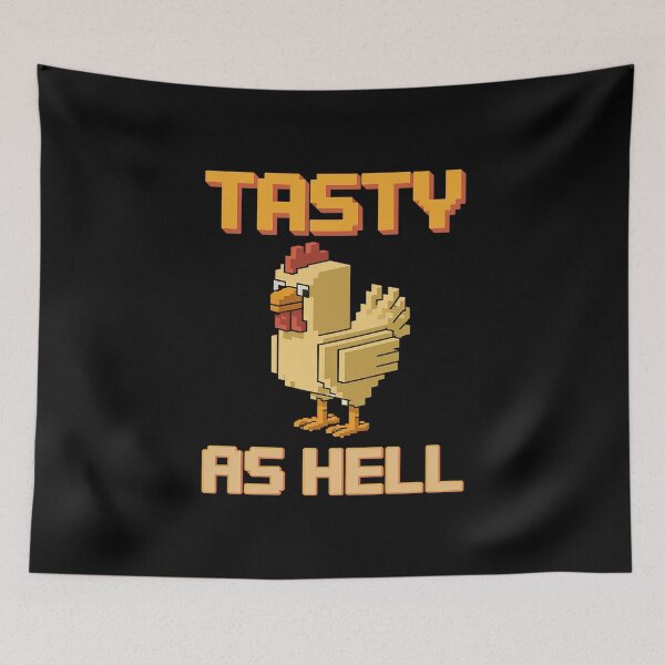 Item preview, Chicken in lava tasty as hell  designed and sold by CombatTask.
