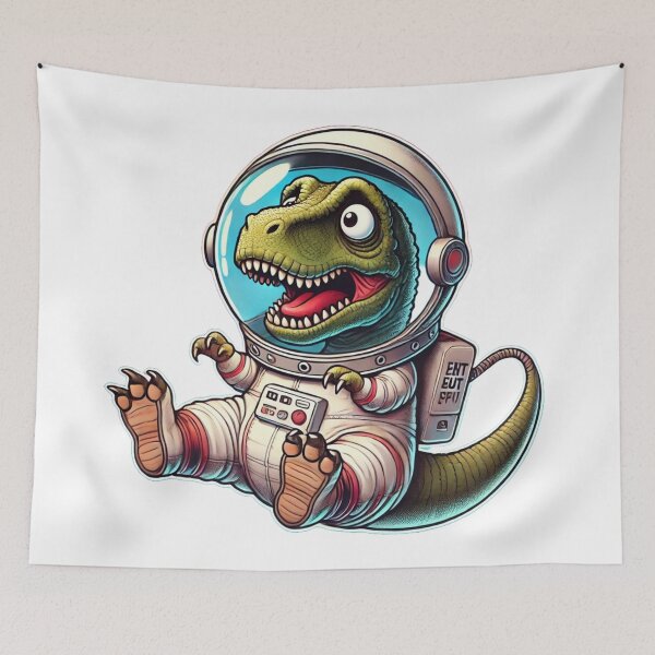 Item preview, Baby Space Rex designed and sold by MyLakeLife.