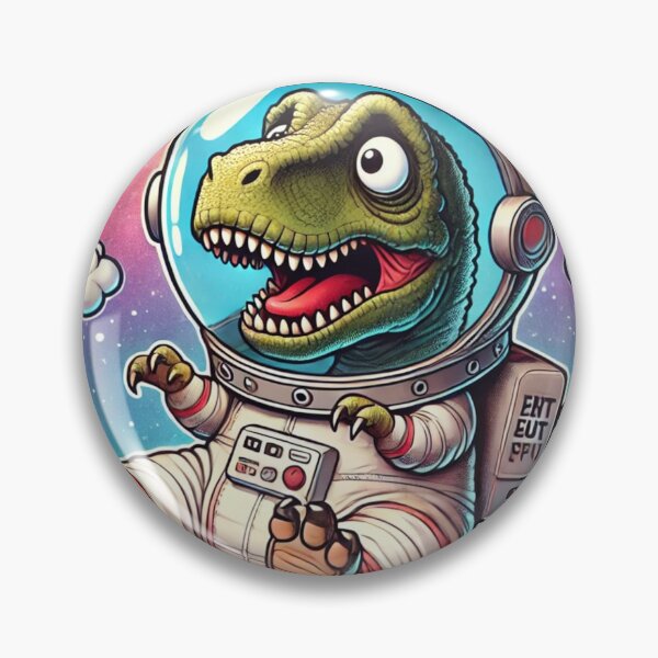 Item preview, Cute Space Rex in Space designed and sold by MyLakeLife.